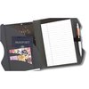 Additional Thumbnail Image 1 - a black folder with a white paper and a white cover