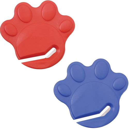 Additional Image 3 - a red and blue paw print