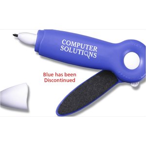 Additional Image 2 - a blue pen with a black handle