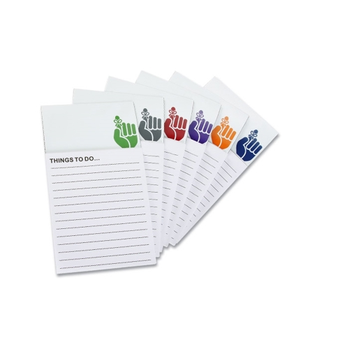 Additional Image 2 - a group of white cards with different colored balls