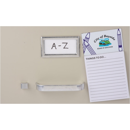 Additional Image 1 - a white paper and a picture frame on a wall