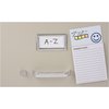 View Image 2 of 3 of Bic Business Card Magnet with Notepad - Smiley Face