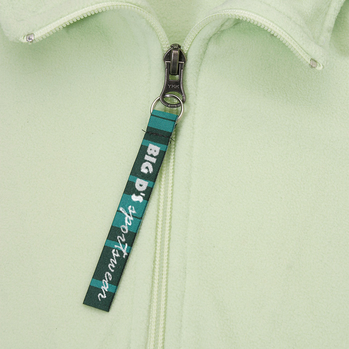 Custom flat & puffy woven fabric zipper pulls