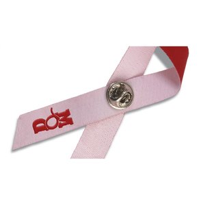 Additional Image 3 - a white ribbon with red text