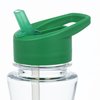 View Image 3 of 3 of Clear Impact Curve Bottle with Flip Straw Lid - 17 oz.