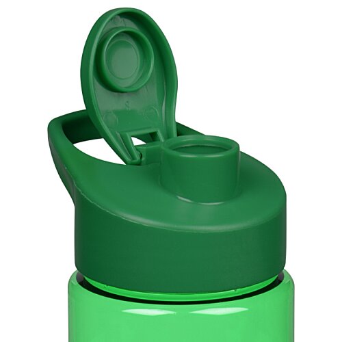 Additional Image 1 - a green plastic bottle with a lid