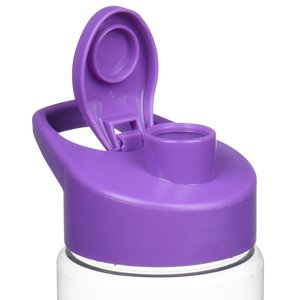 Additional Image 2 - a purple plastic water bottle