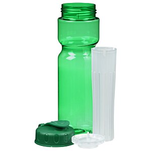 Additional Image 2 - a green plastic bottle with a white cap