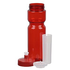 Additional Image 2 - a red bottle with a white cap