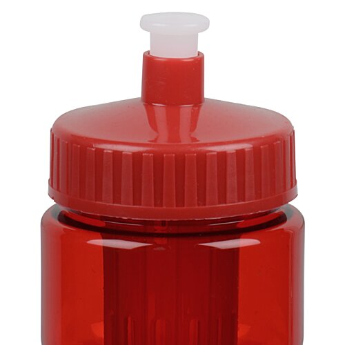 Additional Image 4 - a red plastic bottle with a white cap