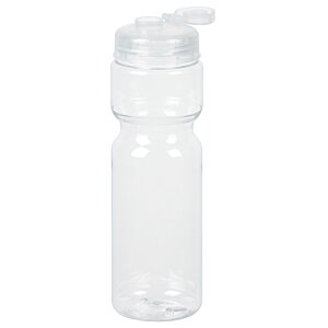 Additional Image 1 - a clear plastic bottle with a white lid
