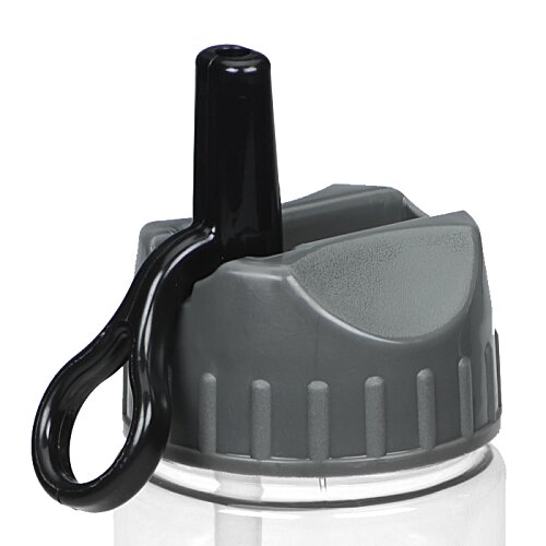 Additional Image 2 - a grey plastic bottle cap with a black handle