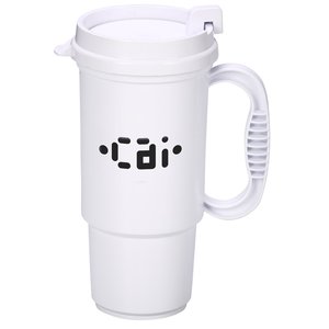 Additional Image 1 - a white coffee mug with a handle
