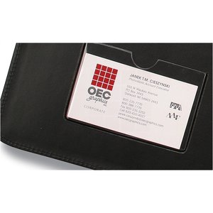 Additional Image 1 - a white envelope on a black bag