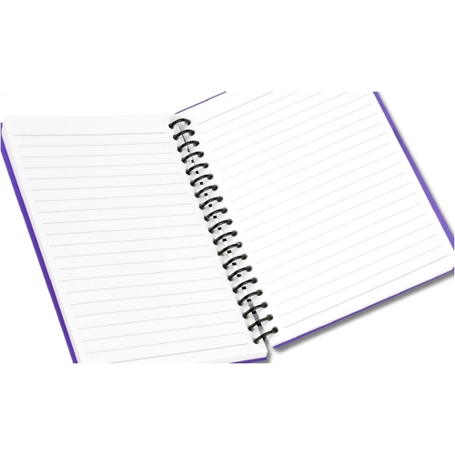 Additional Image 2 - a spiral notebook with a spiral bound spiral