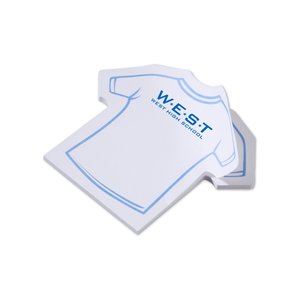 Additional Image 2 - a white shirt with blue text