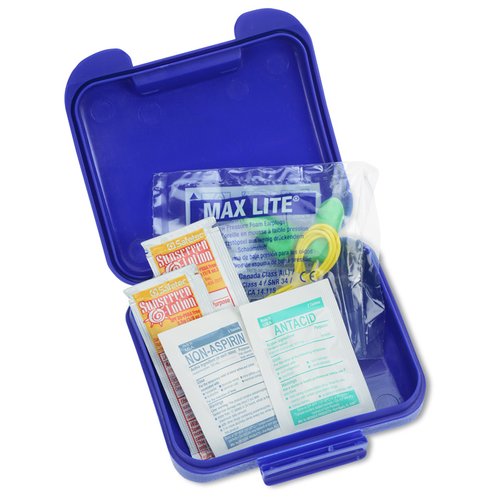 Additional Image 2 - a blue plastic box with money in it