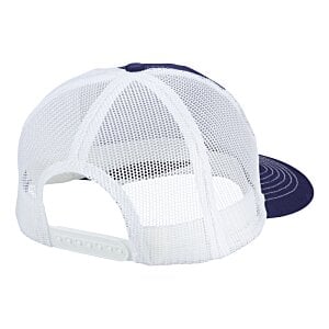 Additional Image 1 - a white cap with a blue cap