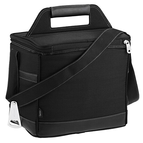 Additional Image 1 - a green and brown lunch bag
