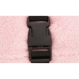 Additional Image 4 - a black buckle on a pink cloth