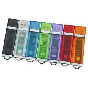 Additional Image 1 - a row of colorful usb drives