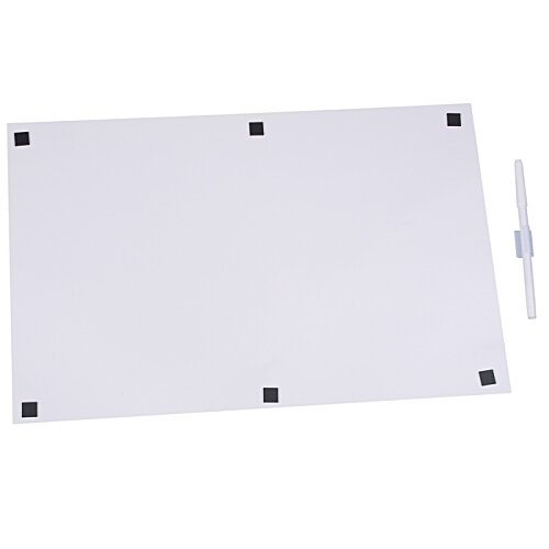 Additional Image 1 - a white board with black dots