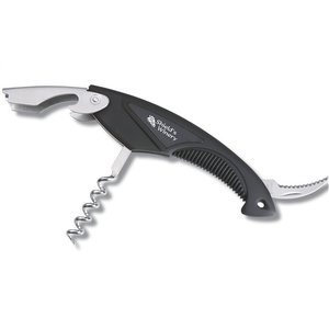 Additional Image 4 - a black and silver corkscrew
