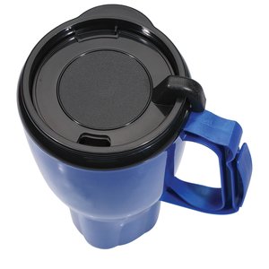 Additional Image 1 - a blue and black coffee mug