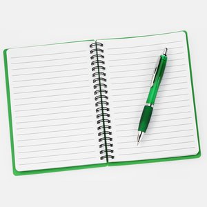 Additional Image 1 - a notebook and pen on a white surface