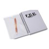 Additional Thumbnail Image 1 - a white notebook with a pen