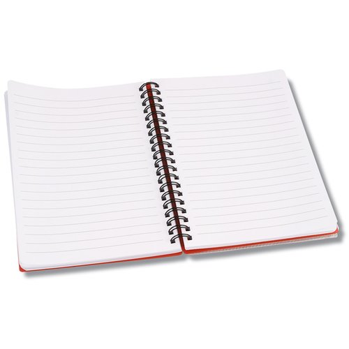 Additional Image 2 - a white notebook with a black pencil