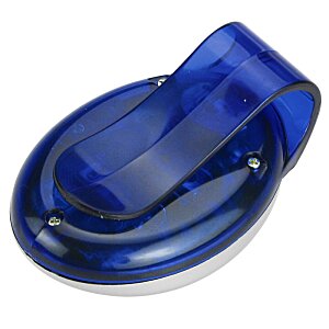 Additional Image 1 - a blue object with a clear plastic handle