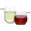 View Image 2 of 2 of Stemless Red Wine Glass - 16.75 oz.