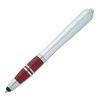View Image 5 of 6 of Tri-Band Stylus Twist Pen with Flashlight