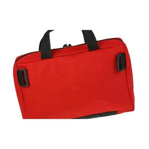 Additional Image 3 - a red bag with black handles