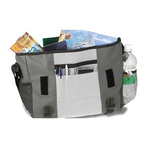 Additional Image 2 - a grey and white bag