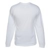 View Image 2 of 2 of Hanes Essential-T LS T-Shirt - Men's - Screen - White