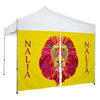 View Image 3 of 3 of Standard 10' Event Tent - Middle Zipper Wall - Two Sided- FC