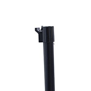 Additional Image 5 - a black pole with a white background