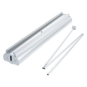 Additional Image 1 - a white light fixture with two sticks
