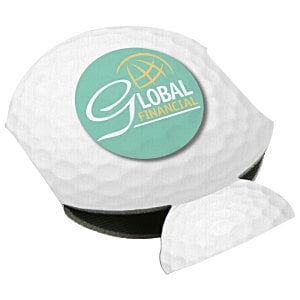 Additional Image 1 - a golf ball with a logo