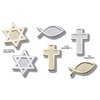 View Image 6 of 7 of Lapel Pins - Cross - Unimprinted