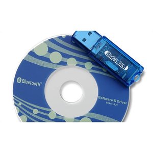 Additional Image 1 - a blue and white cd with a blue band