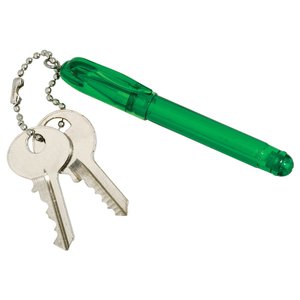 Additional Image 2 - a green key chain with a green handle