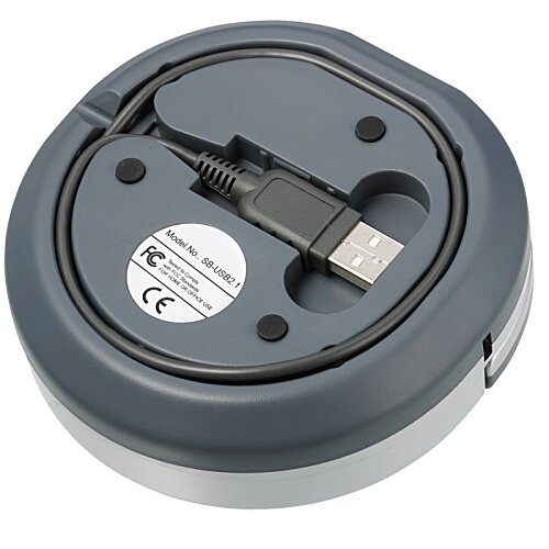 Additional Image 3 - a round black object with a black circle