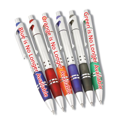 Additional Image 1 - a group of pens in a row