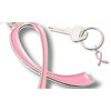Additional Thumbnail Image 1 - a pink ribbon and key chain