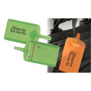 Additional Image 3 - a green and orange plastic tags