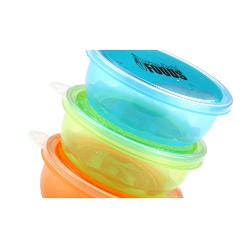 Additional Image 1 - a stack of colorful plastic cups