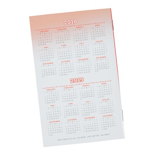 Additional Image 2 - a calendar with a red center